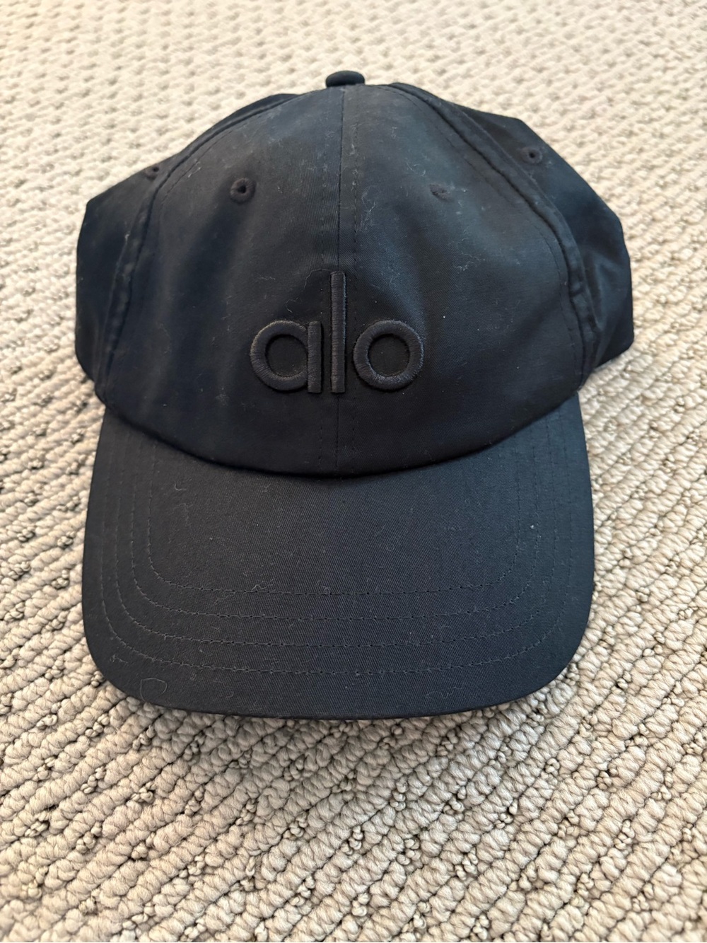 Authentic Alo Black Baseball Cap